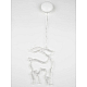 Подвесной светодиодный светильник «Олень» Uniel (UL-00007252) ULD-H1419-010/STA/3AAA Warm White IP20 Deer