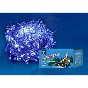 Светодиодная гирлянда (UL-00005253) Uniel 220V синий ULD-S0500-050/DTA Blue IP20