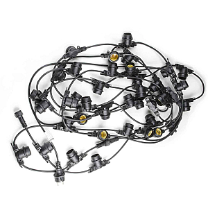 Гирлянда (UL-00006441) Uniel Belt-Light 220V UDL-K111 80/E27/20M IP65 BLACK BELT-LIGHT