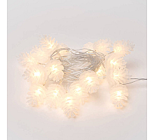 Светодиодная гирлянда (09582) Uniel шишки 220V белый ULD-S0280-020/DTA Warm White IP20 PINE CONES