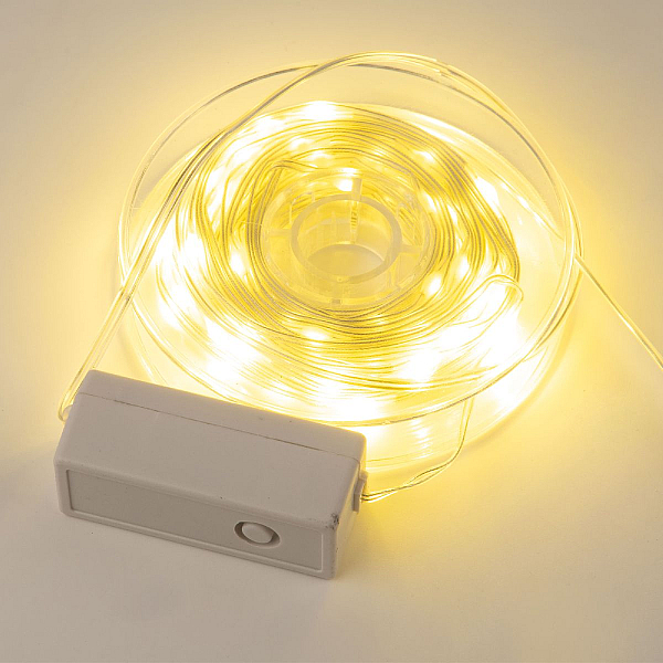 Гирлянда Uniel ULD-S1000-100/DTA WARM WHITE IP20 DEW BAND UL-00011306