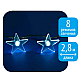 Светодиодная гирлянда Uniel (07920) звездочки 220V белый ULD-S0280-020/DTA White IP20 STARS