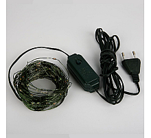 Гирлянда Роса Uniel ULD-S2000-200/DGA WARM WHITE IP20 DEW UL-00012079
