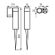 Грунтовый светильник Kanlux USTI SP 1X7 GR 36561