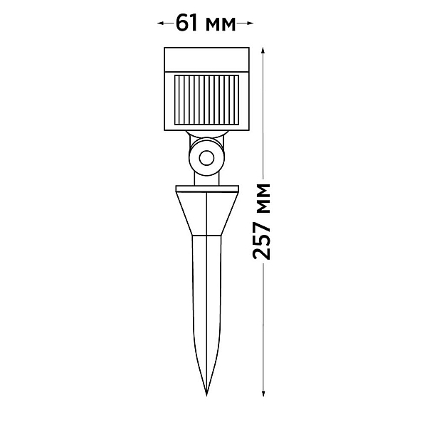 Грунтовый светильник Italline IT4008