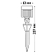 Грунтовый светильник Italline IT4008