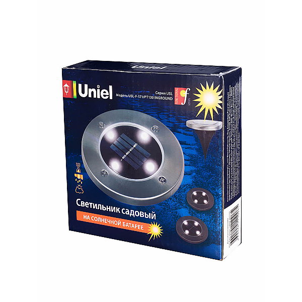 Светильник на солнечных батареях Uniel Functional USL-F-171/PT130 Inground UL-00004274