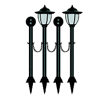 Светильник на солнечных батареях (UL-00003132) Uniel Фонари USL-S-181/PT720 Lantern Set02