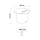 Ландшафтный светодиодный светильник Arte Lamp Piazza A3221IN-1BK
