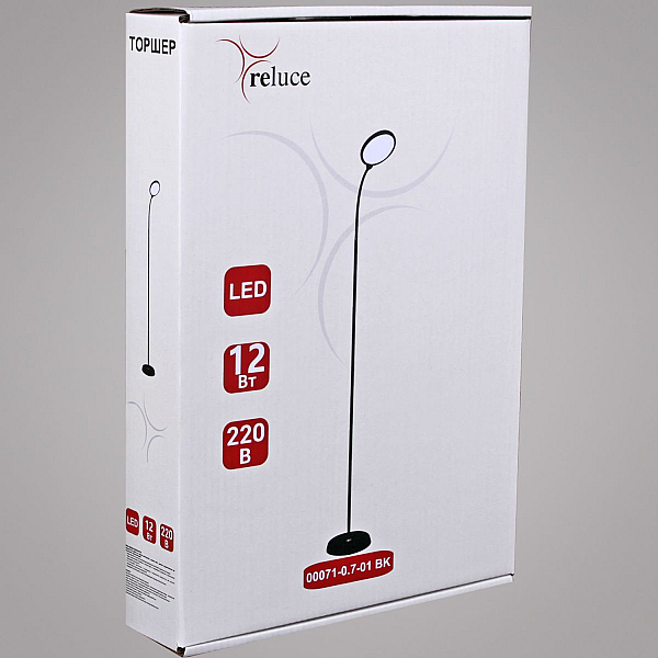 Торшер Reluce 00071-0.7-01 BK