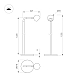 Торшер Arlight SP-OTTORI-FLOOR-6W Warm3000 (BR, 30 deg, 230V) (IP20 Металл) 058485
