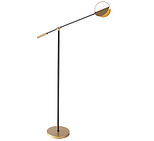 Торшер Eurosvet Grazia 01143/1 черный/золото a062045