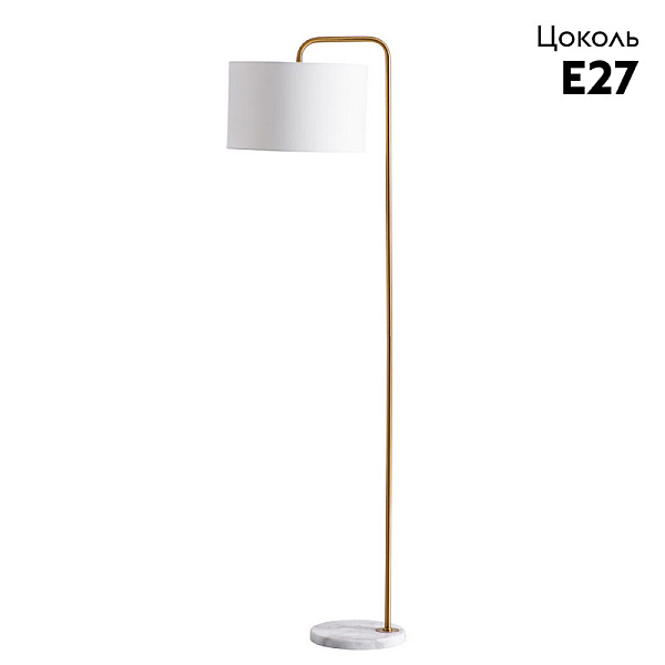 Торшер Arte Lamp Rupert A5024PN-1PB