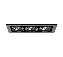 Встраиваемый светильник Arte Lamp Technika A5930PL-3BK