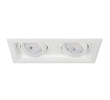 Встраиваемый светильник Arlight MS-VORTEX-BUILT-S170x90-2x12W Day4000 (WH-WH, 40 deg, 230V) 057771