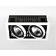 Встраиваемый светодиодный светильник Ambrella light Cardano T812 BK/CH 2*12W 4200K