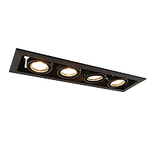 Встраиваемый светильник Arte Lamp Cardani Piccolo A5941PL-4BK