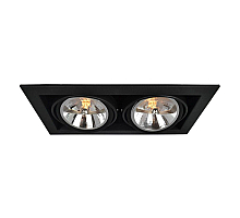 Встраиваемый светильник Arte Lamp Cardani A5935PL-2BK