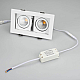 Встраиваемый светодиодный светильник Arlight CL-Kardan-S180x102-2x9W Warm 024127