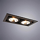 Встраиваемый светильник Arte Lamp Cardani Semplice A5949PL-2BK