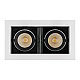 Встраиваемый светодиодный светильник Arlight CL-Kardan-S180x102-2x9W Day 024129