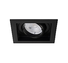 Встраиваемый светильник Arlight MS-VORTEX-BUILT-S90x90-12W Warm3000 (BK-BK, 20 deg, 230V) 058371