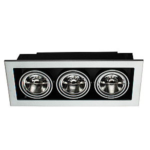Встраиваемый светильник Arte Lamp Technika A5930PL-3SI
