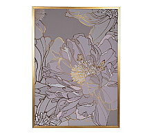 Холст Пион Garda Decor 89VOR-PEONY