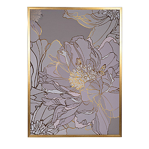 Холст Пион Garda Decor 89VOR-PEONY