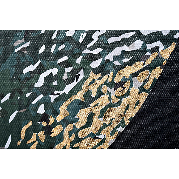 Холст Золотые листья-1 Garda Decor 89VOR-GOLDEN LEAVES-1