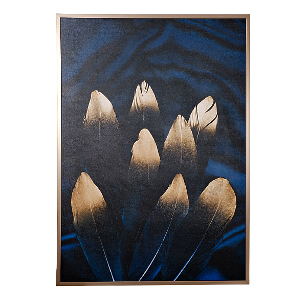 Холст Золотое перо Garda Decor 89VOR-GOLDEN FEATHER/1