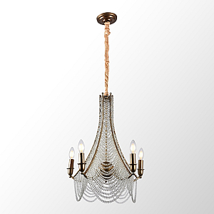 Подвесная люстра Lussole Rains LSP-6005