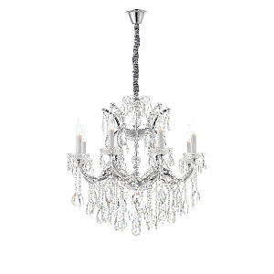 Подвесная люстра iLamp Diamond 6071-8 CR+CL
