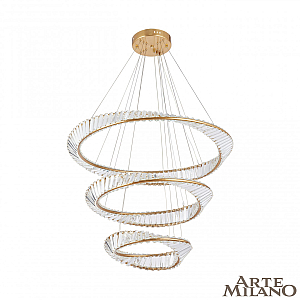 Подвесная люстра Arte Milano Venezia 318033/D800-D600-D400 BS