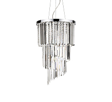 Подвесная люстра Ideal Lux Carlton SP8 Cromo 117737