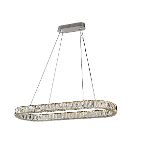 Подвесная люстра Newport 8580/90 C oval chrome М0071380