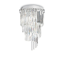 Потолочная люстра Ideal Lux Carlton PL8 Cromo 168920