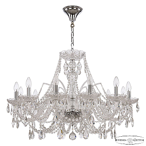 Подвесная люстра Bohemia Ivele Crystal 105/12/300 Ni