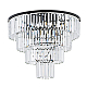 Потолочная люстра Nowodvorski Cristal L Black 7630