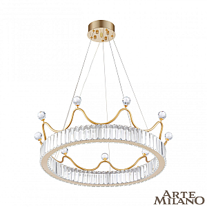 Подвесная люстра Arte Milano Venezia 310322/D600 GD