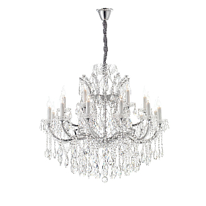 Подвесная люстра iLamp Diamond 6071-18 CR+CL