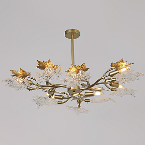 Люстра на штанге Illumico IL0509-9P-79 CPG AUTUMN