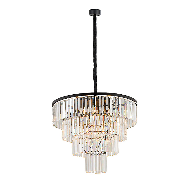 Подвесная люстра Nowodvorski Cristal L Black 7614