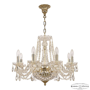 Подвесная люстра Bohemia Ivele Crystal 1451/8/160/250 G
