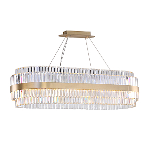 Подвесная люстра Newport 10242/120 oval brass М0066145