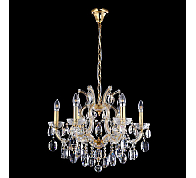 Подвесная люстра Crystal Lux Hollywood SP6 Gold