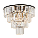 Потолочная люстра Nowodvorski Cristal L Black 7630