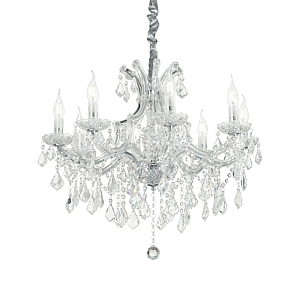 Подвесная люстра Ideal Lux Napoleon SP8 Cromo 167244