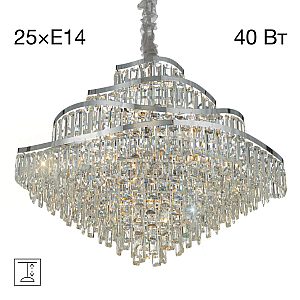 Подвесная люстра Citilux Naiad CL315191
