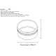 Декоративное кольцо Crystal Lux CLT Ring 013 GO